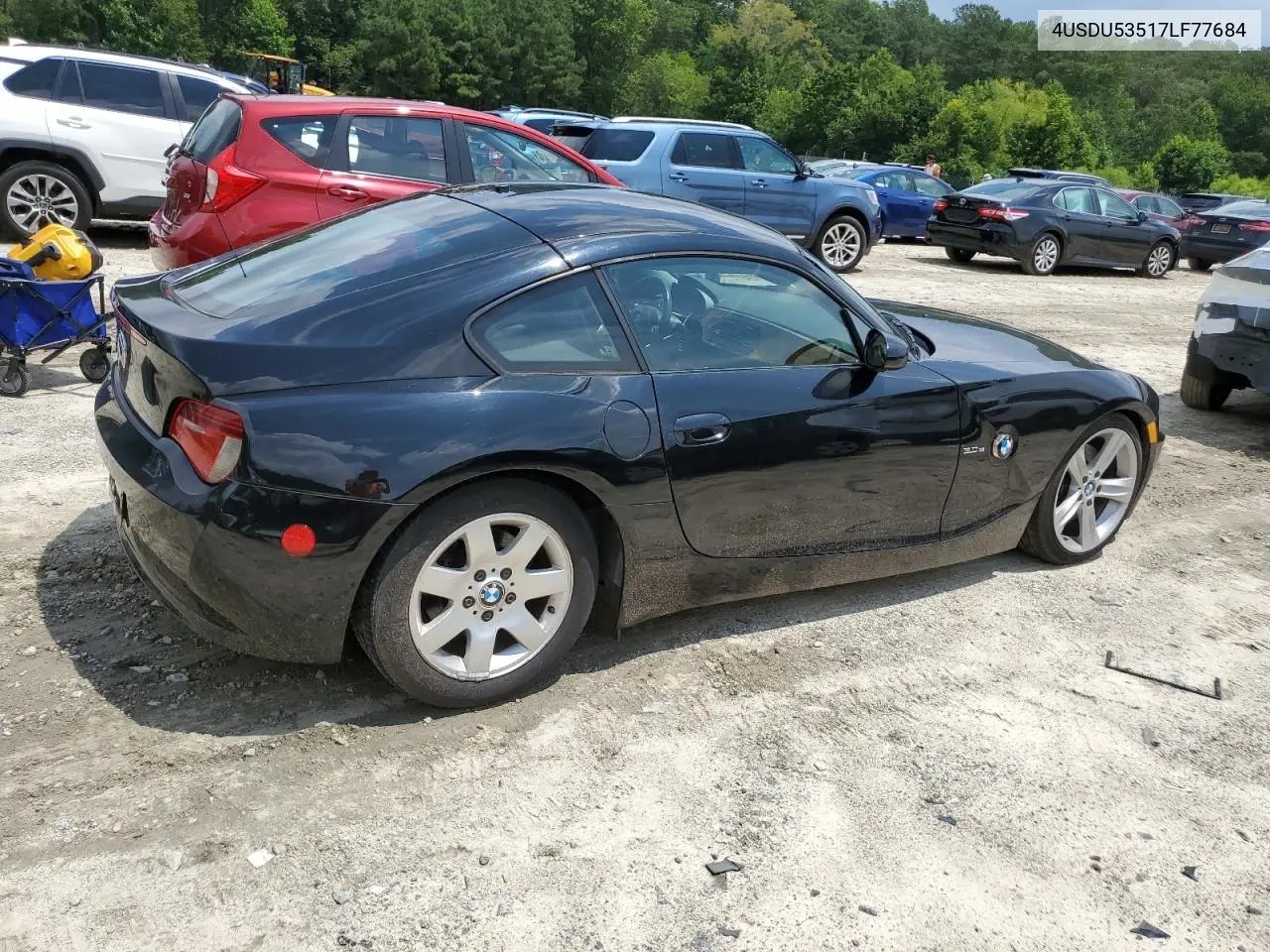 2007 BMW Z4 3.0Si VIN: 4USDU53517LF77684 Lot: 64512535