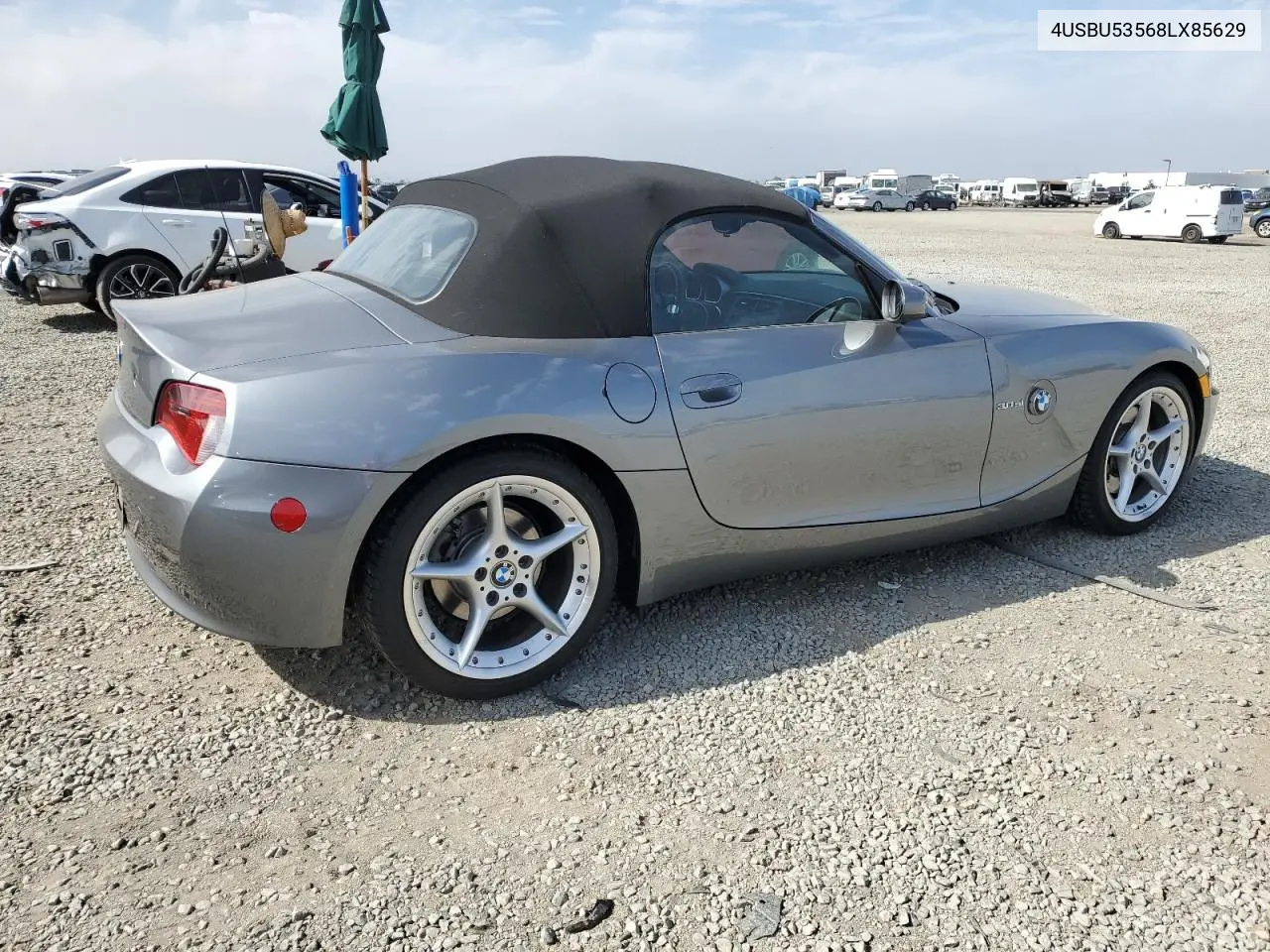 2008 BMW Z4 3.0Si VIN: 4USBU53568LX85629 Lot: 50333705