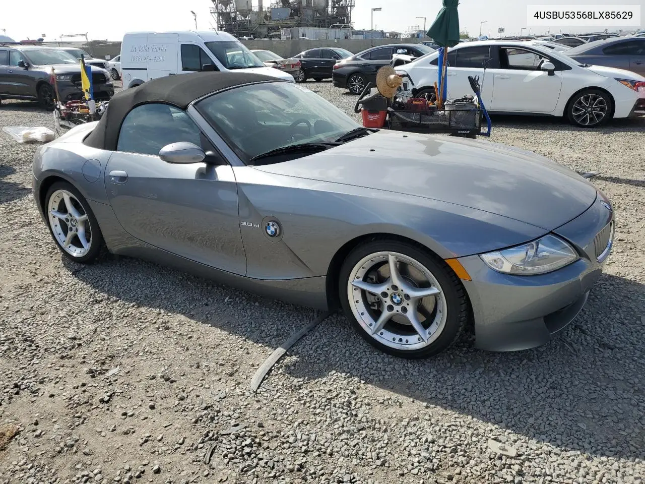 2008 BMW Z4 3.0Si VIN: 4USBU53568LX85629 Lot: 50333705