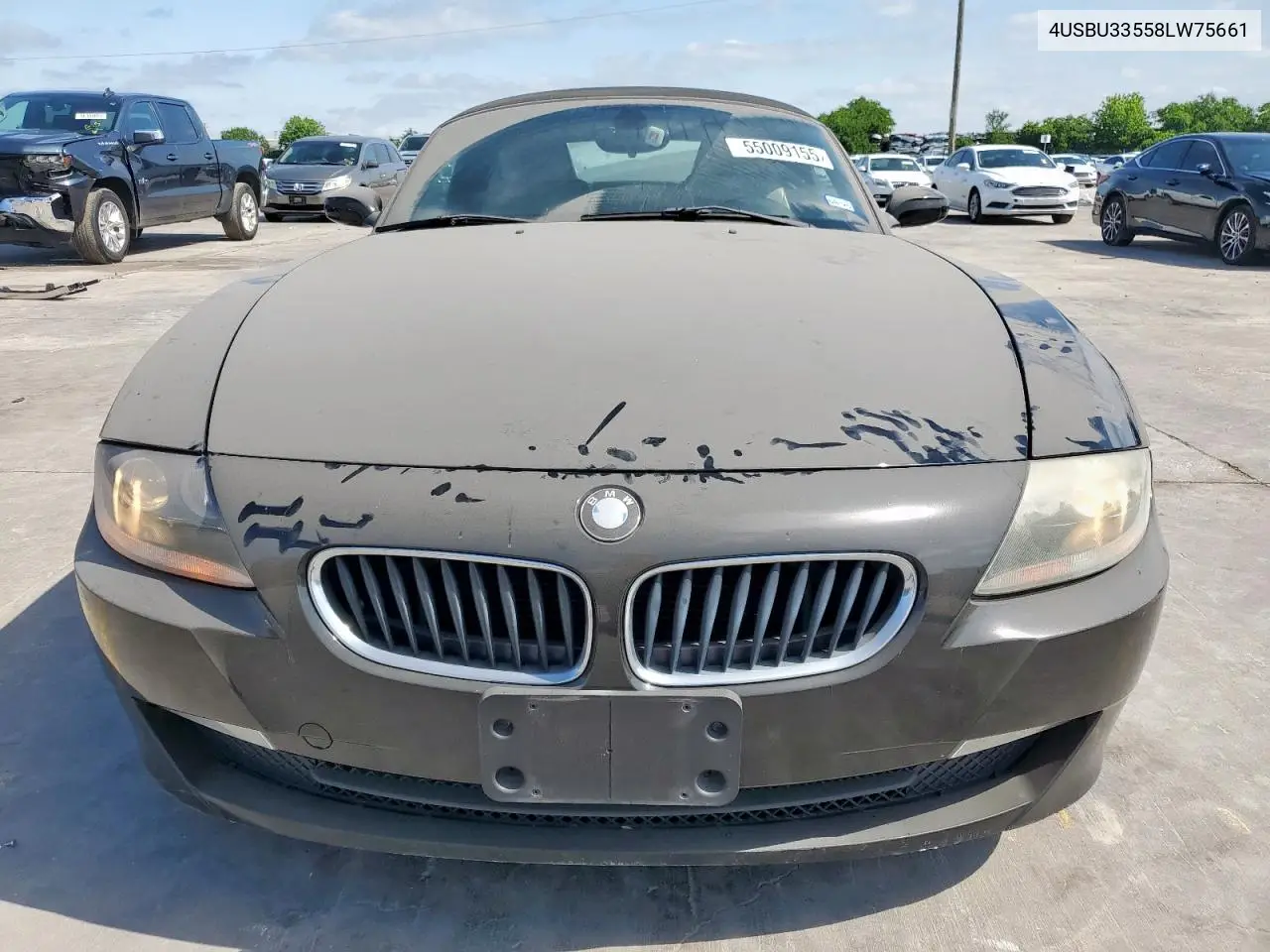 2008 BMW Z4 3.0 VIN: 4USBU33558LW75661 Lot: 55009155