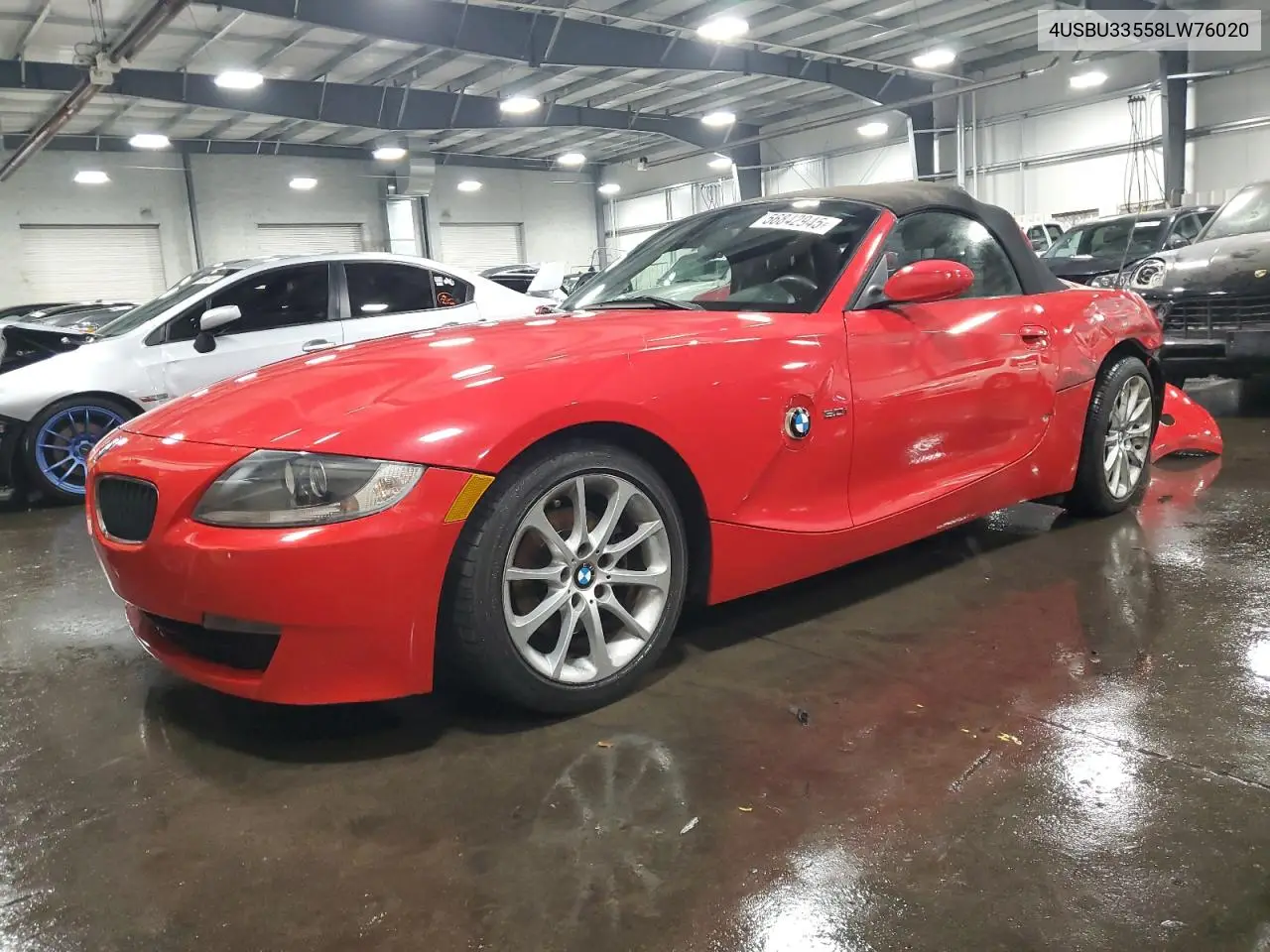 4usbu33558lw76020 4USBU33558LW76020 2008 BMW Z4 3.0