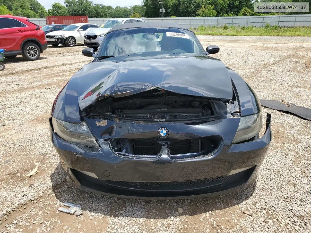 2008 BMW Z4 3.0 VIN: 4USBU33558LW74137 Lot: 60290095