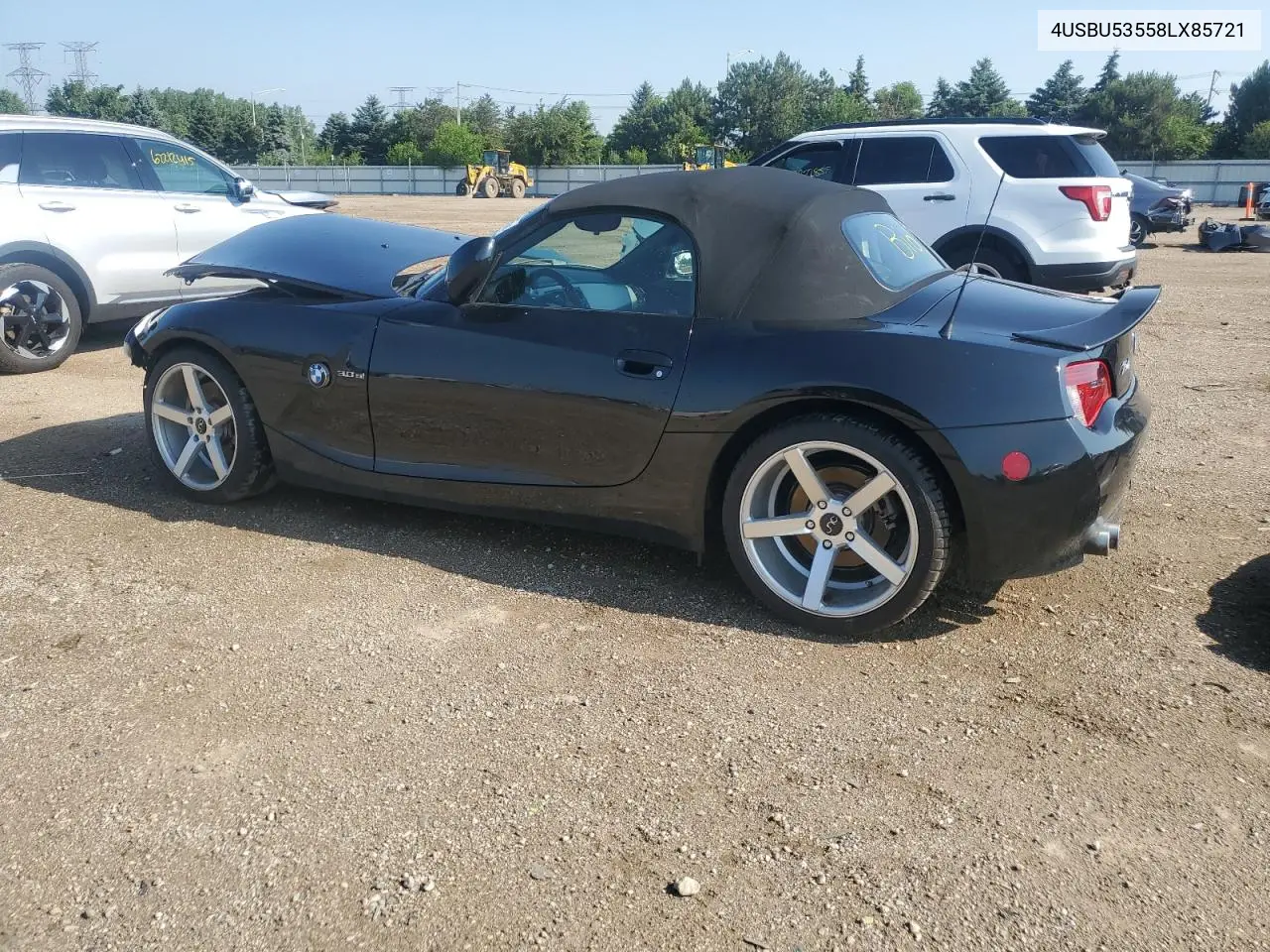 2008 BMW Z4 3.0Si VIN: 4USBU53558LX85721 Lot: 61735715