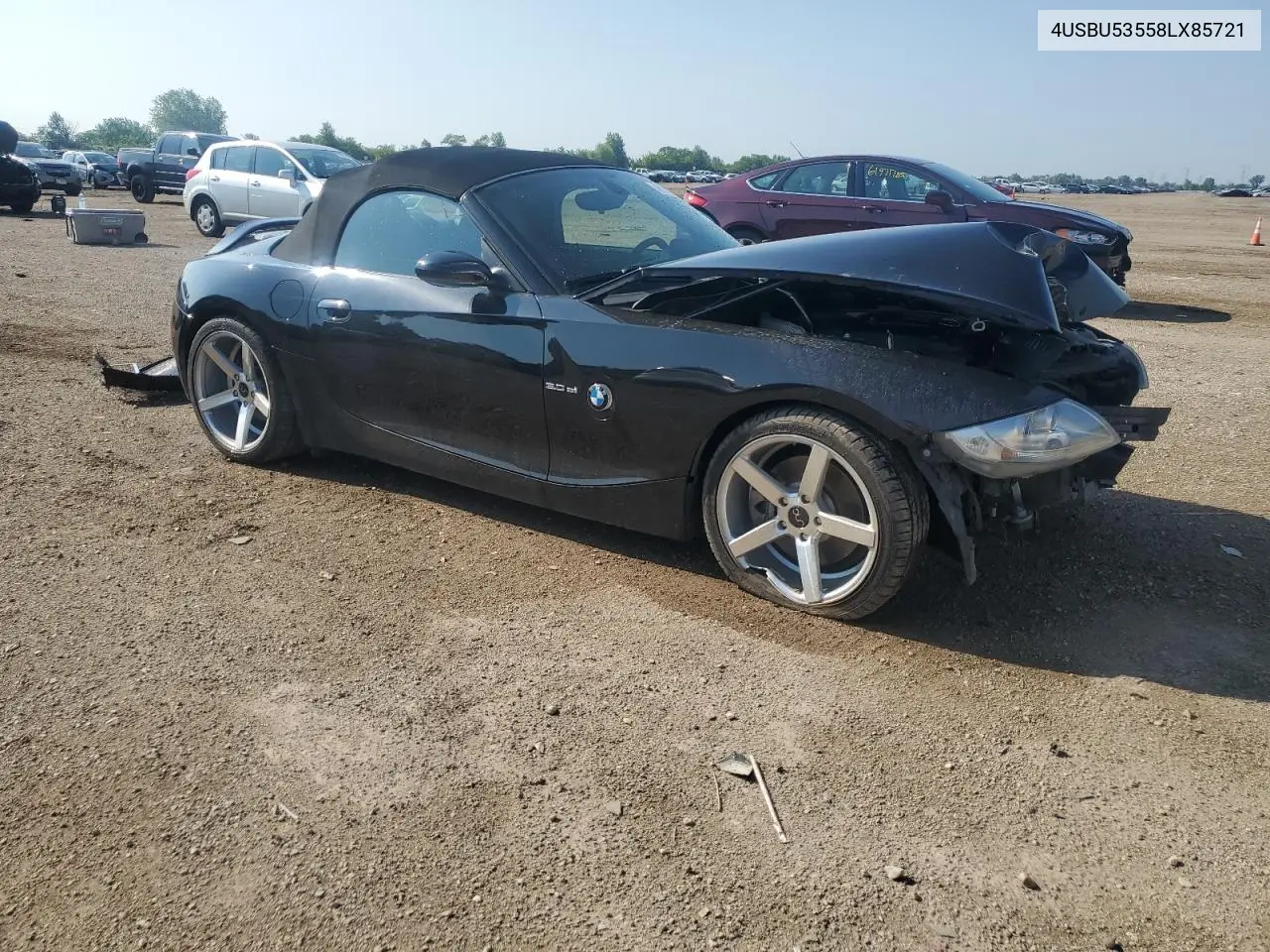 2008 BMW Z4 3.0Si VIN: 4USBU53558LX85721 Lot: 61735715