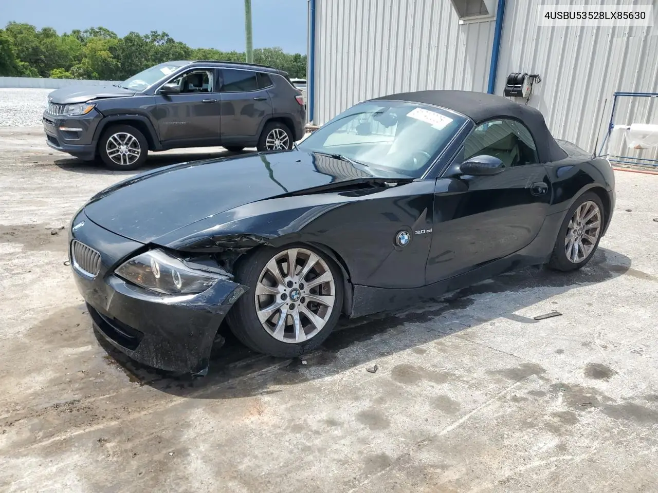 2008 BMW Z4 3.0Si VIN: 4USBU53528LX85630 Lot: 61742225