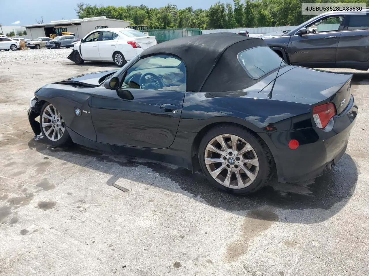 2008 BMW Z4 3.0Si VIN: 4USBU53528LX85630 Lot: 61742225