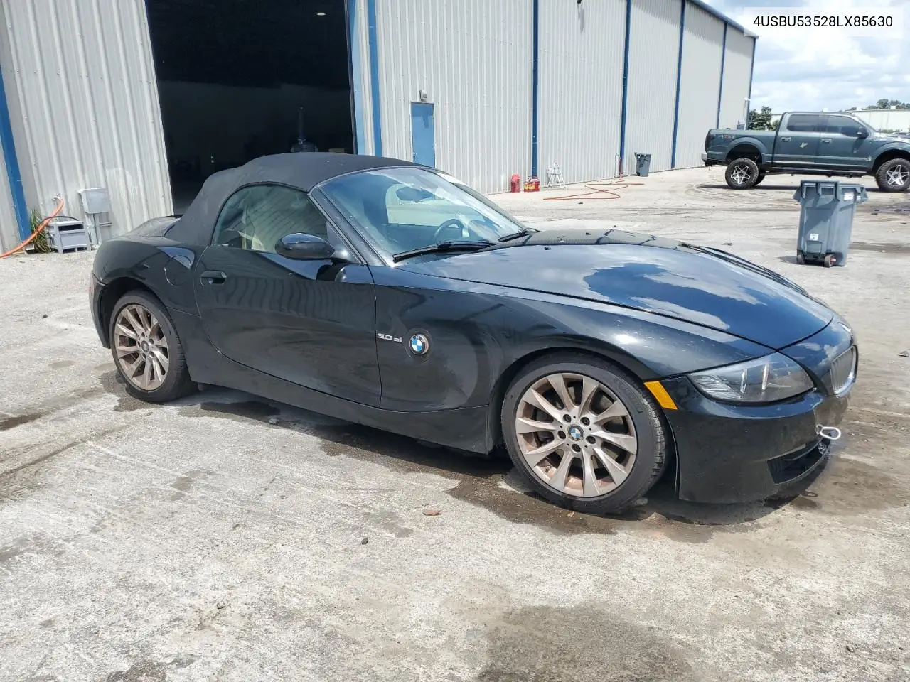 2008 BMW Z4 3.0Si VIN: 4USBU53528LX85630 Lot: 61742225