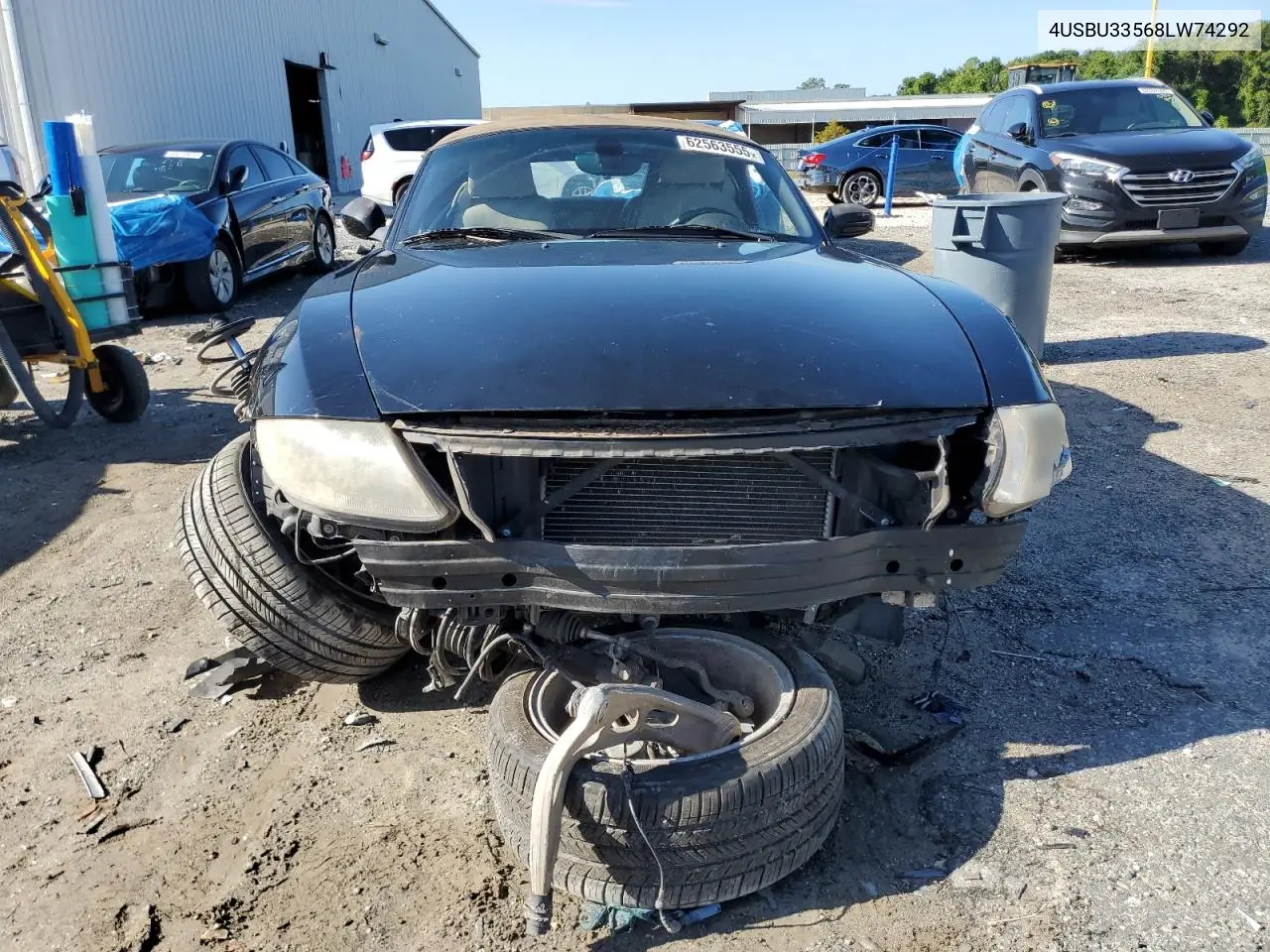 2008 BMW Z4 3.0 VIN: 4USBU33568LW74292 Lot: 62563555