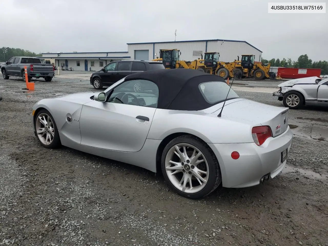 2008 BMW Z4 3.0 VIN: 4USBU33518LW75169 Lot: 64621495