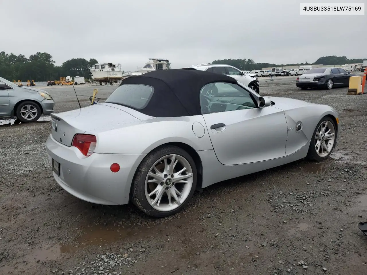 2008 BMW Z4 3.0 VIN: 4USBU33518LW75169 Lot: 64621495