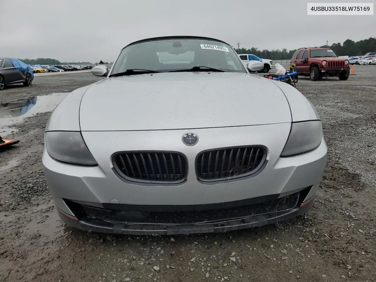 2008 BMW Z4 3.0 VIN: 4USBU33518LW75169 Lot: 64621495