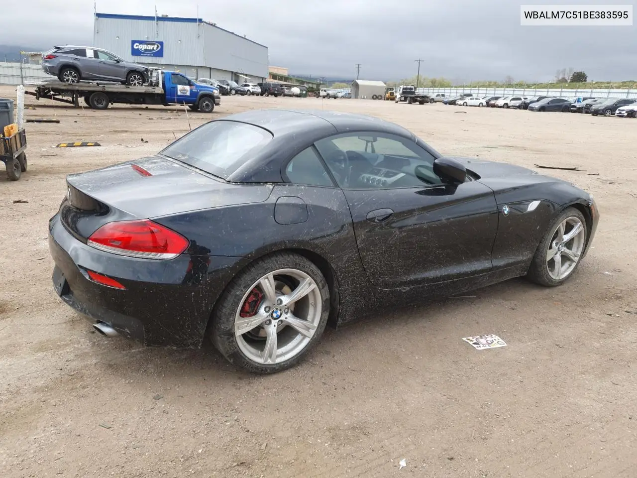 2011 BMW Z4 Sdrive35I VIN: WBALM7C51BE383595 Lot: 54887695
