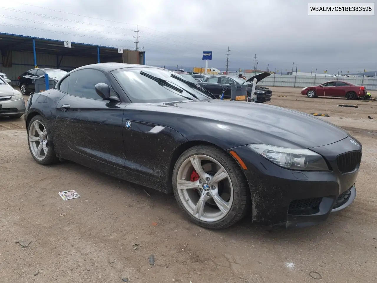 2011 BMW Z4 Sdrive35I VIN: WBALM7C51BE383595 Lot: 54887695