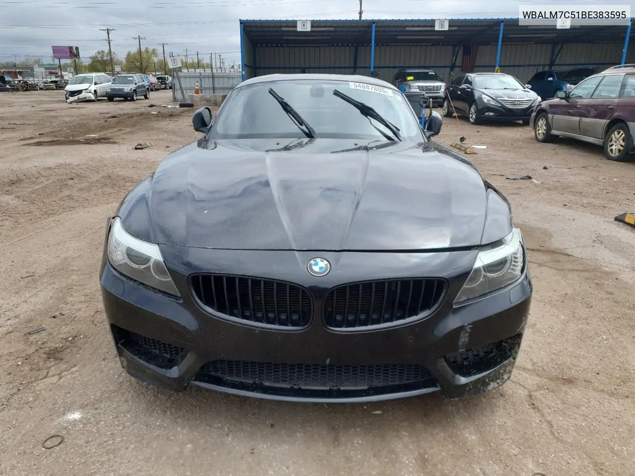 2011 BMW Z4 Sdrive35I VIN: WBALM7C51BE383595 Lot: 54887695