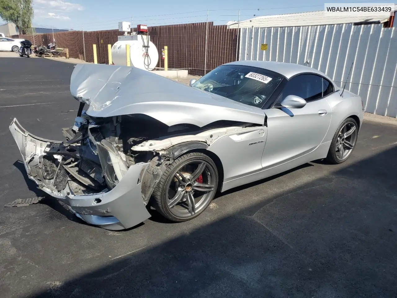 2011 BMW Z4 Sdrive35Is VIN: WBALM1C54BE633439 Lot: 60327265