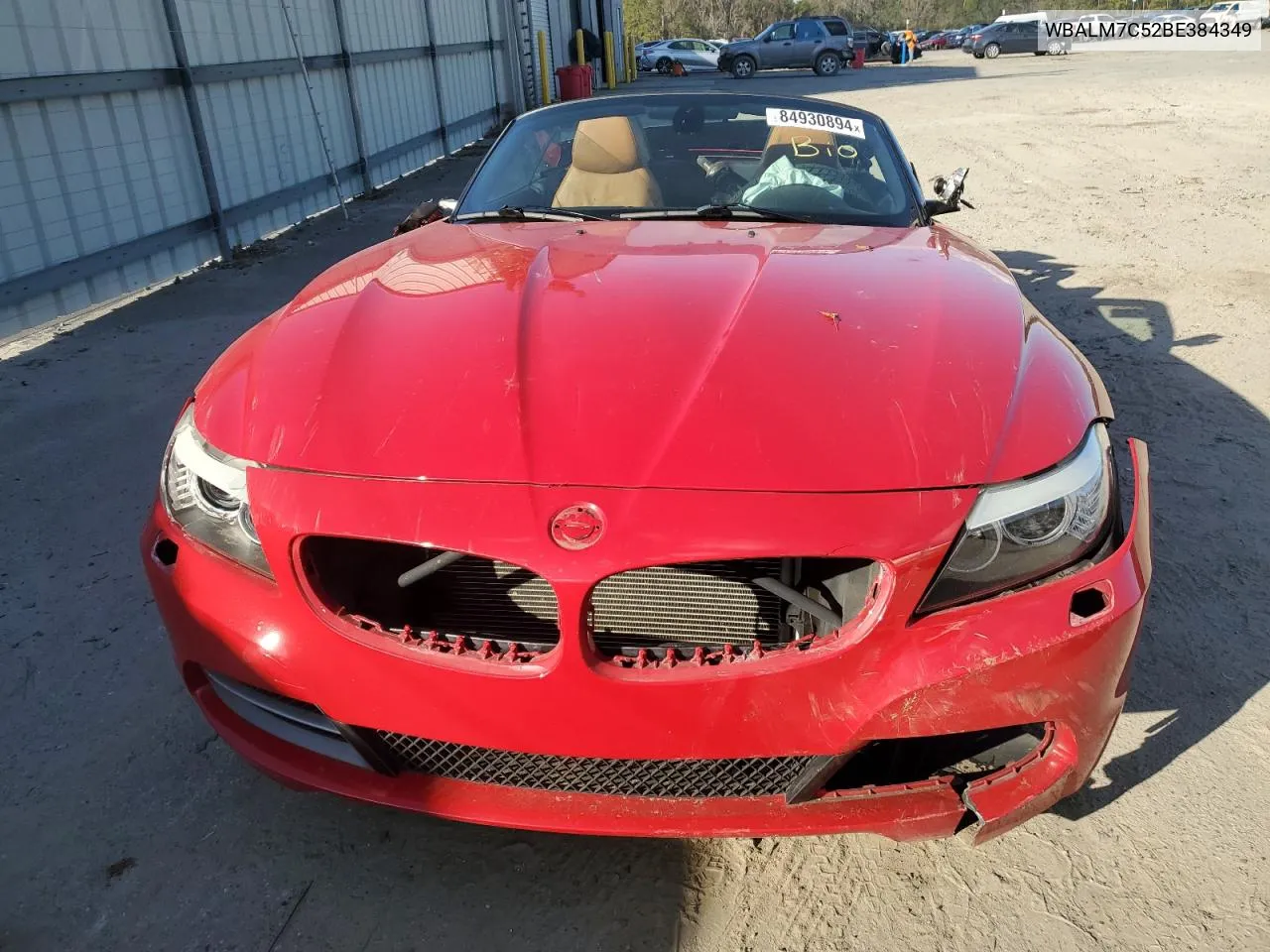 2011 BMW Z4 Sdrive35I VIN: WBALM7C52BE384349 Lot: 84930894