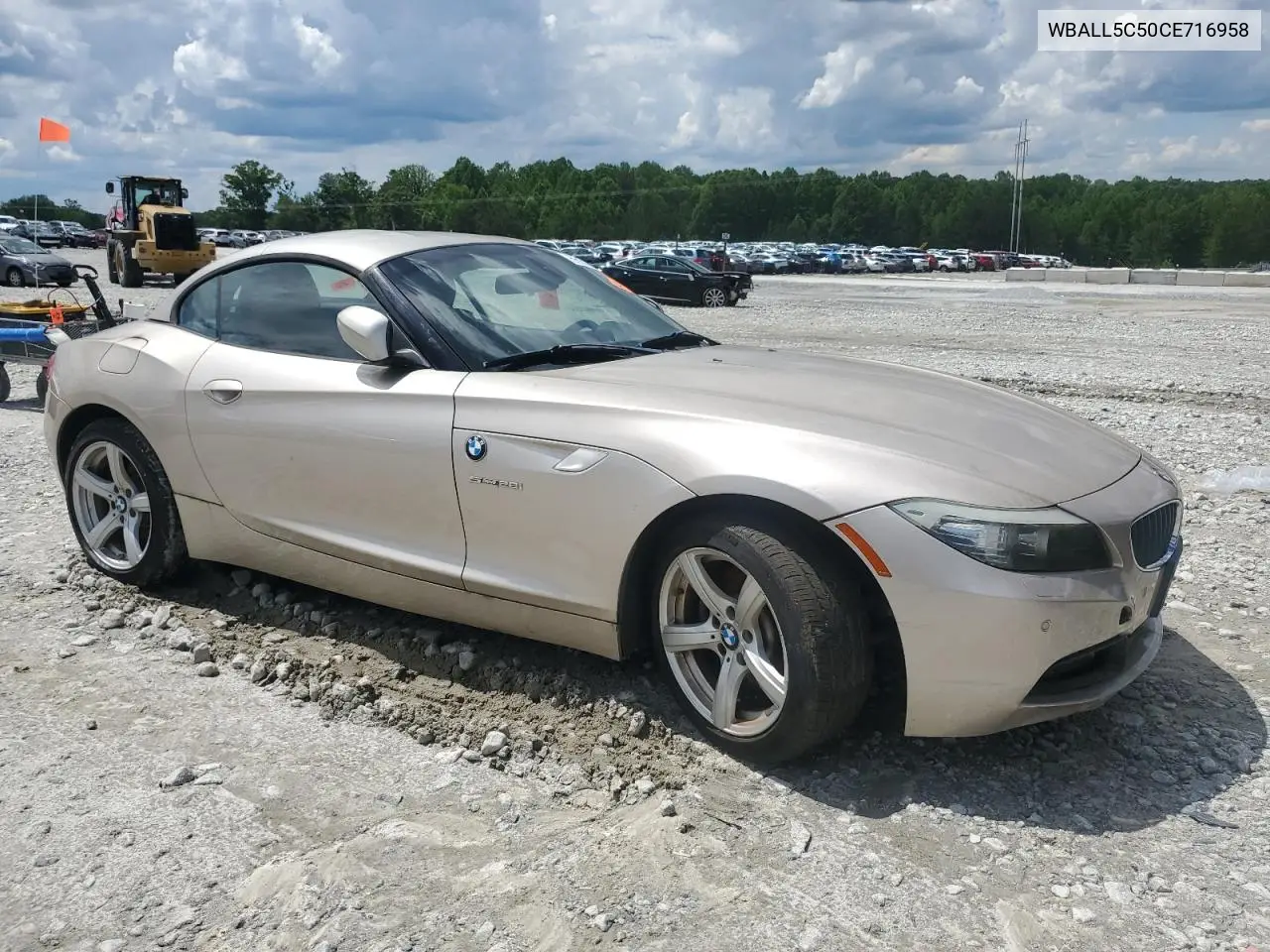 2012 BMW Z4 Sdrive28I VIN: WBALL5C50CE716958 Lot: 56932865