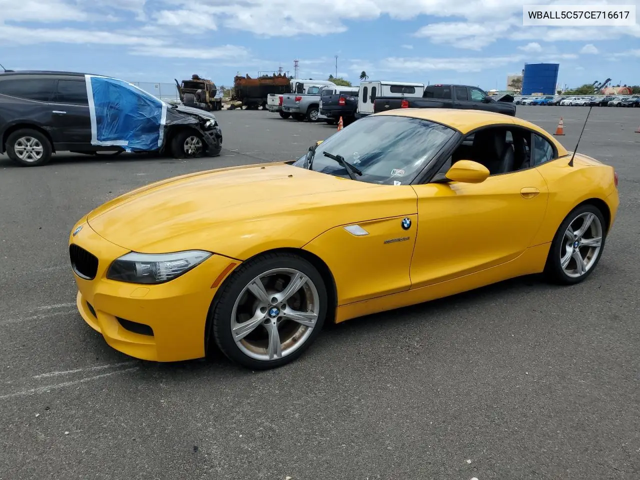 2012 BMW Z4 Sdrive28I VIN: WBALL5C57CE716617 Lot: 61099305