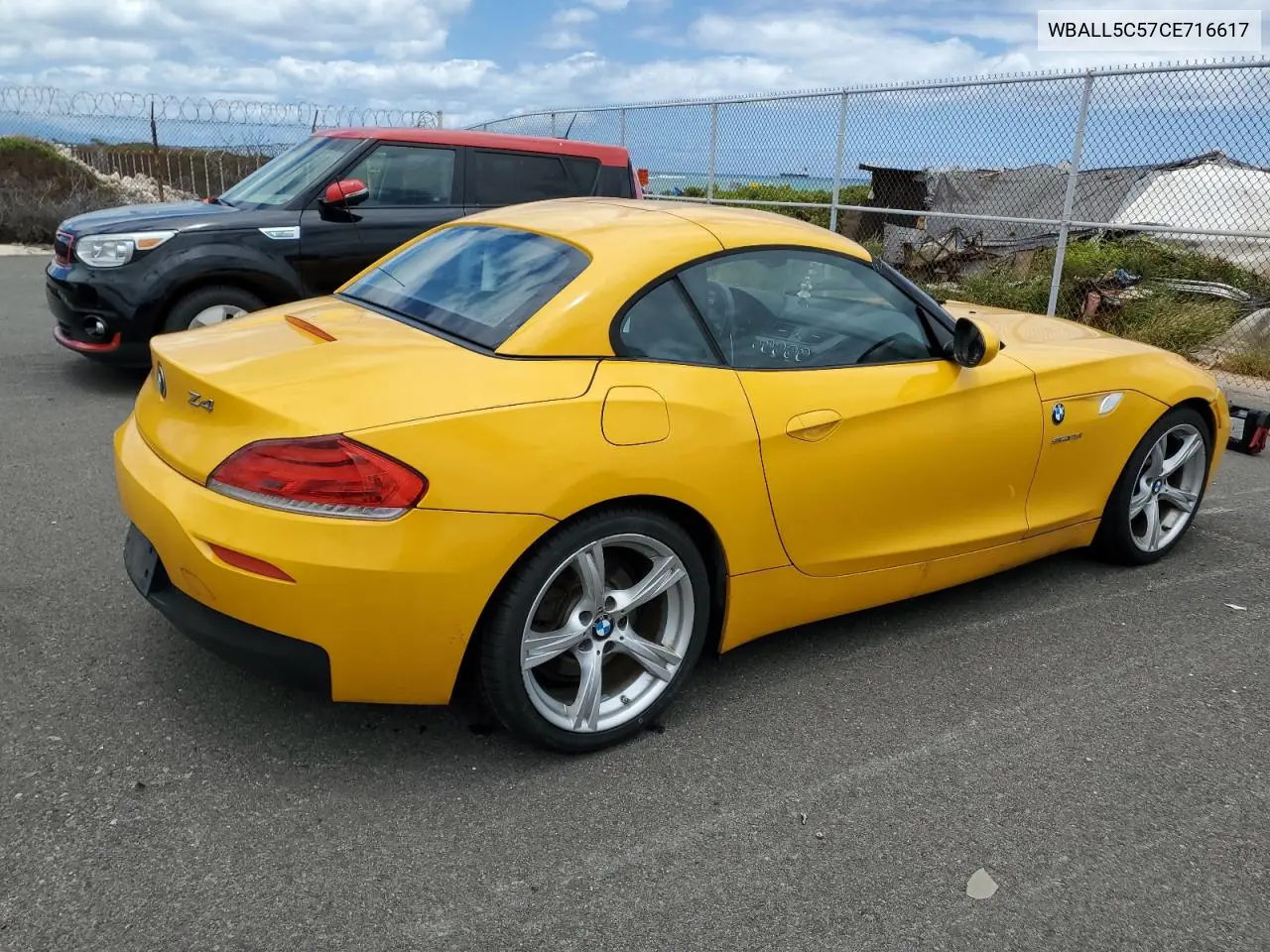 2012 BMW Z4 Sdrive28I VIN: WBALL5C57CE716617 Lot: 61099305