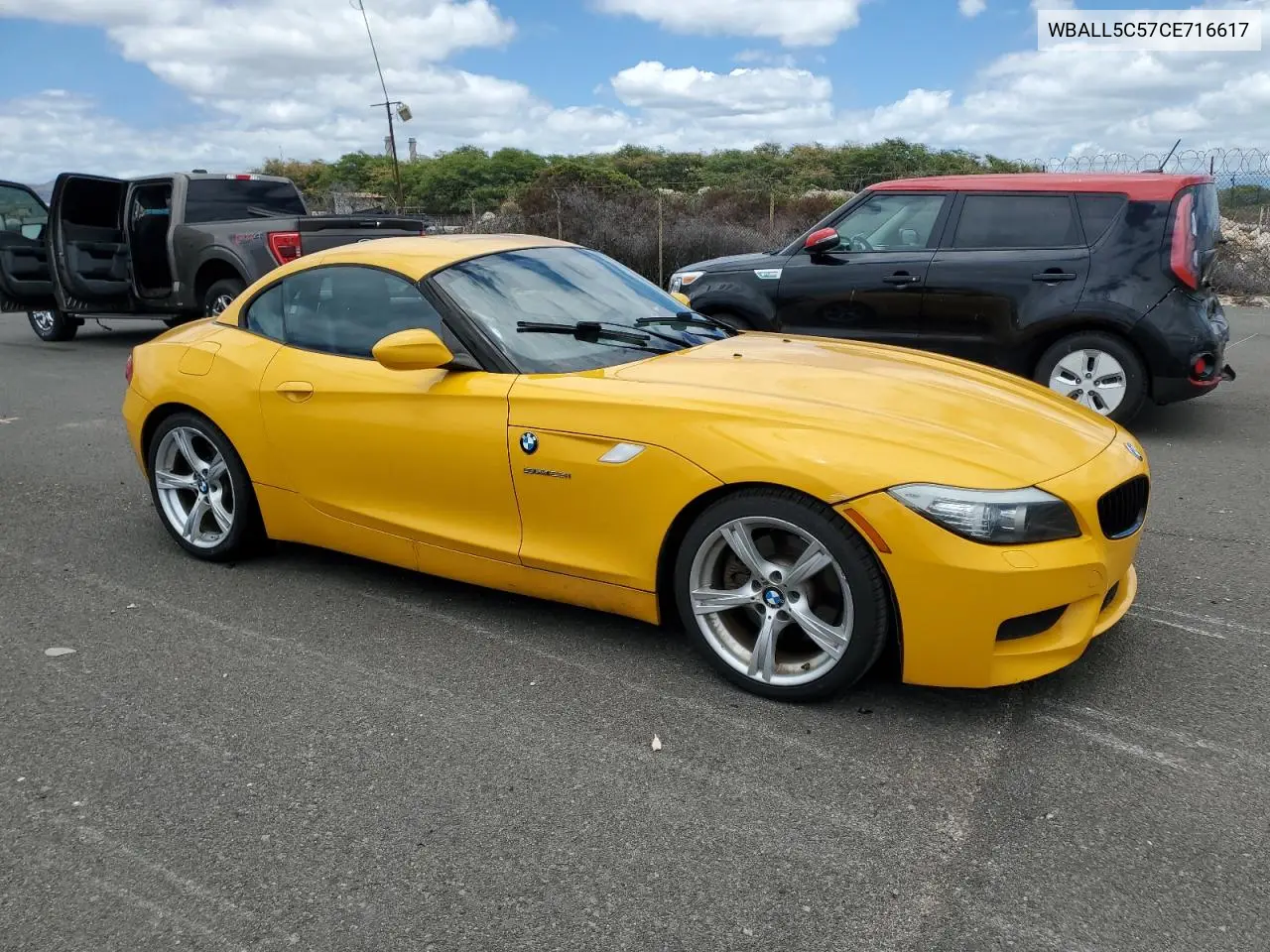 2012 BMW Z4 Sdrive28I VIN: WBALL5C57CE716617 Lot: 61099305