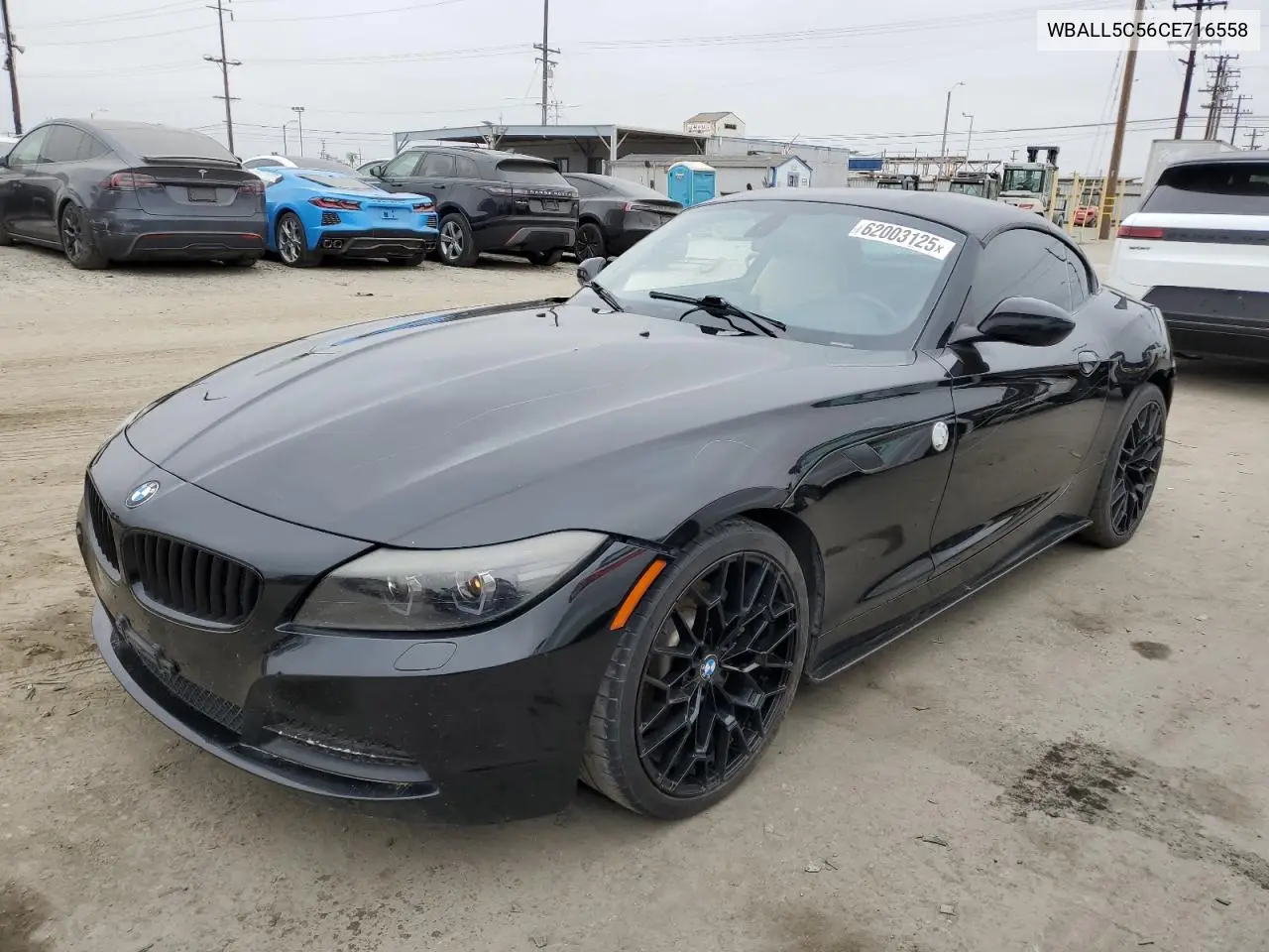 2012 BMW Z4 Sdrive28I VIN: WBALL5C56CE716558 Lot: 62003125