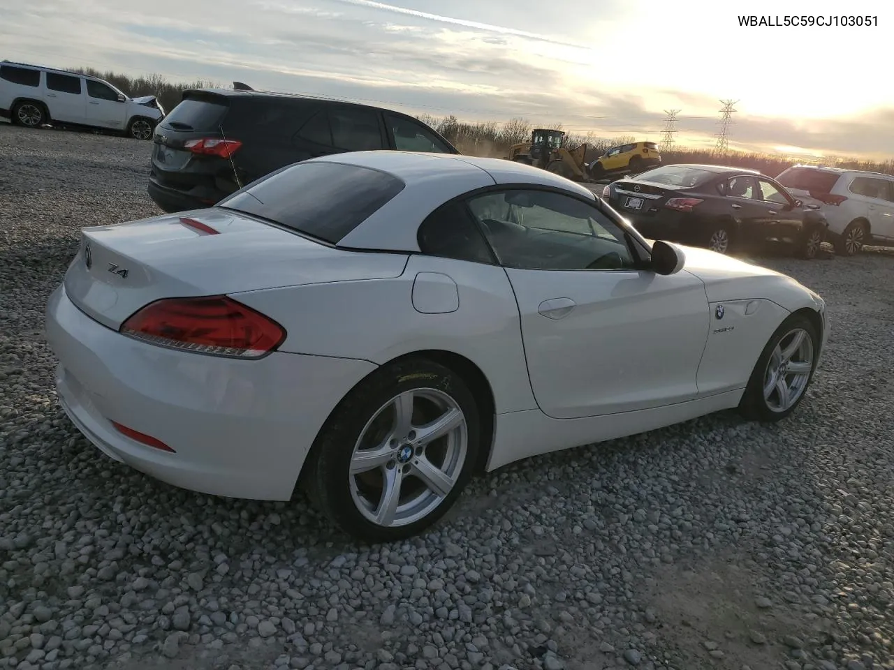 2012 BMW Z4 Sdrive28I VIN: WBALL5C59CJ103051 Lot: 87015834