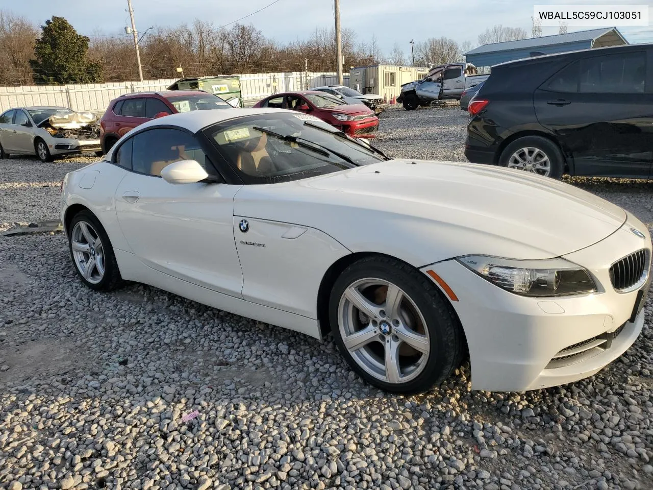 2012 BMW Z4 Sdrive28I VIN: WBALL5C59CJ103051 Lot: 87015834