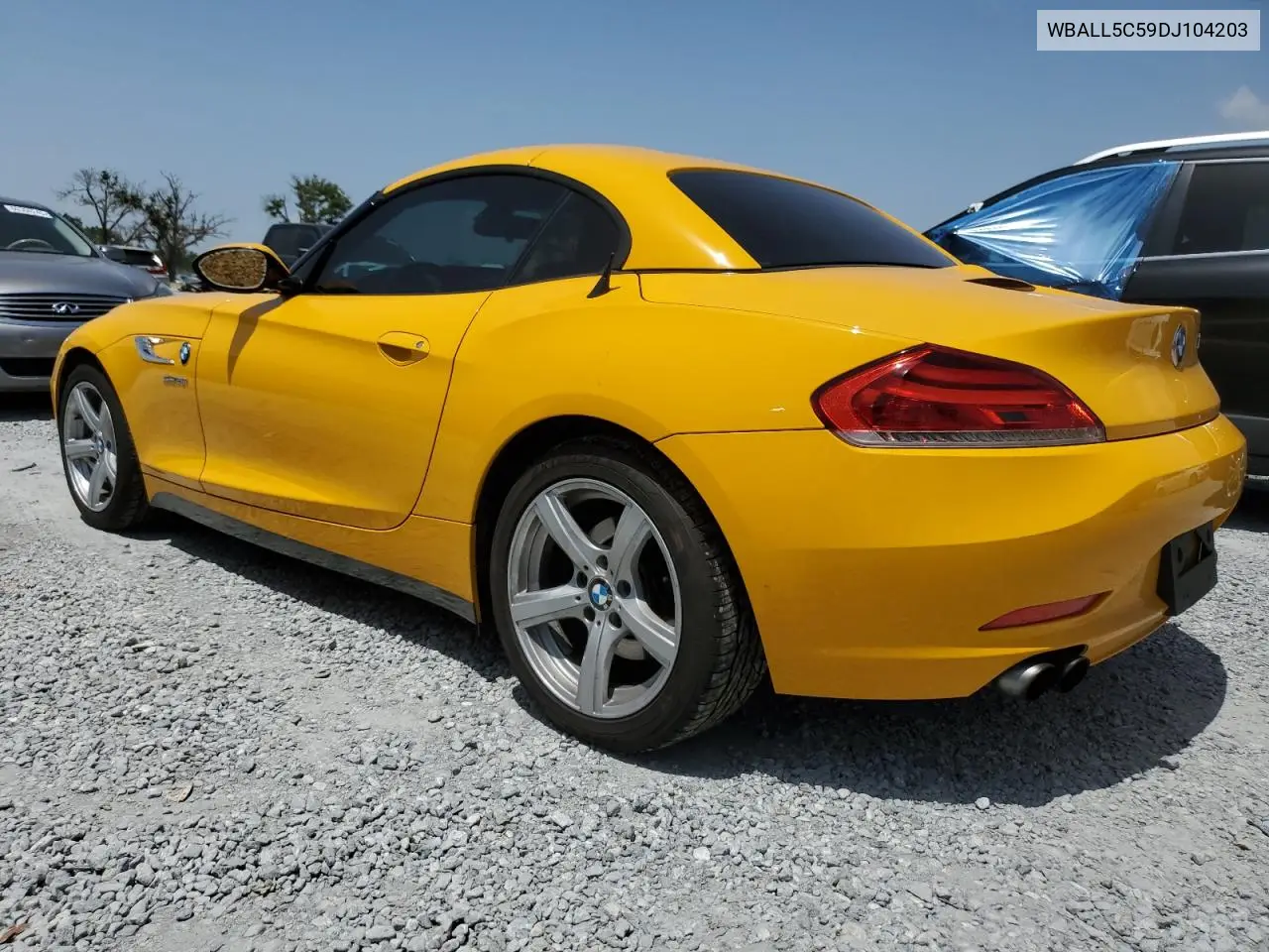2013 BMW Z4 Sdrive28I VIN: WBALL5C59DJ104203 Lot: 59781425