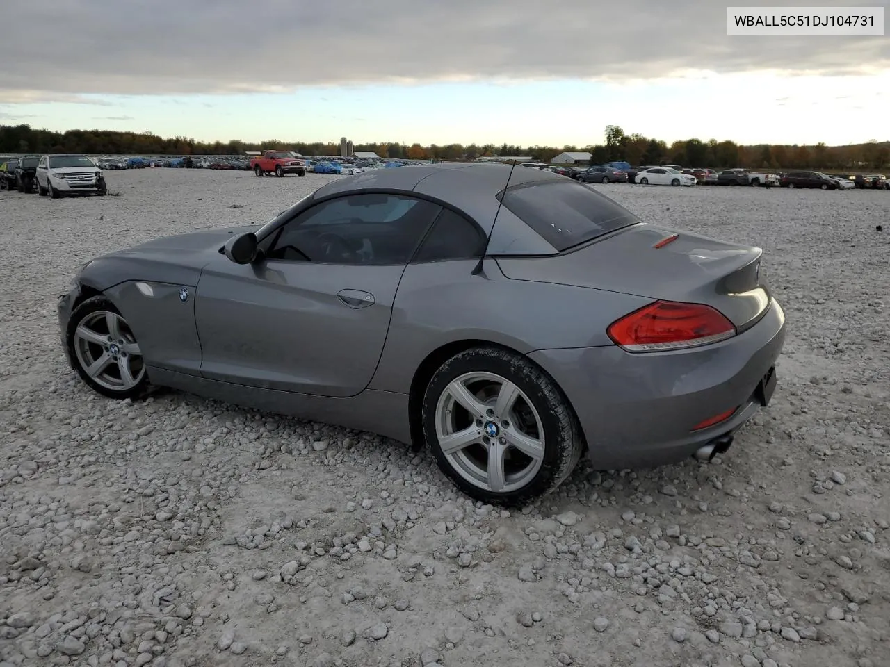 2013 BMW Z4 Sdrive28I VIN: WBALL5C51DJ104731 Lot: 75955854