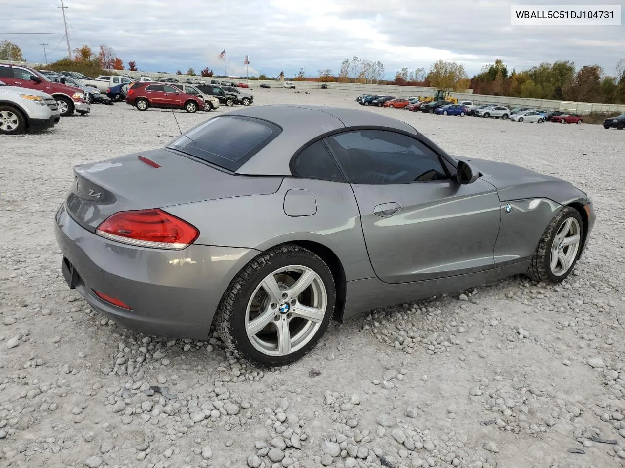 2013 BMW Z4 Sdrive28I VIN: WBALL5C51DJ104731 Lot: 75955854