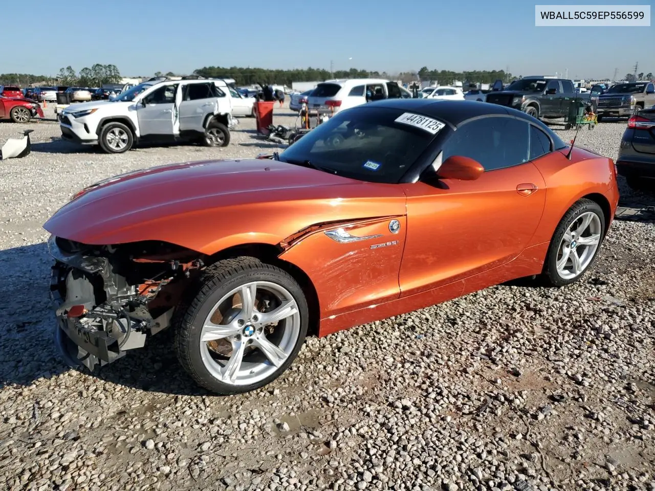 2014 BMW Z4 Sdrive28I VIN: WBALL5C59EP556599 Lot: 44781125