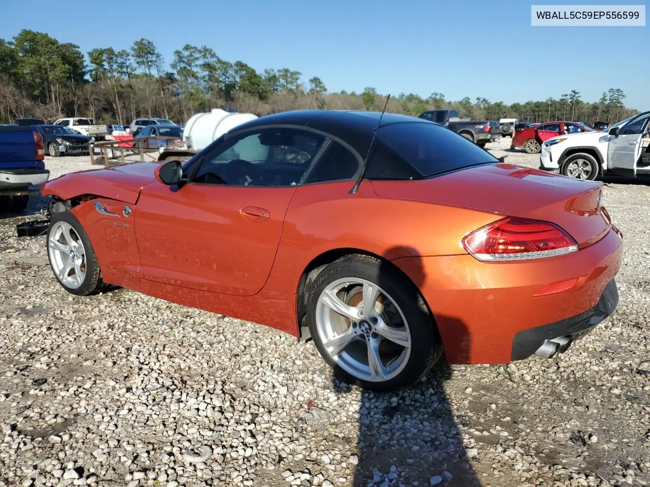 2014 BMW Z4 Sdrive28I VIN: WBALL5C59EP556599 Lot: 44781125
