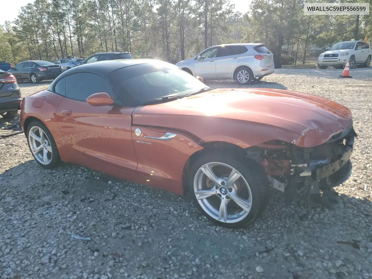 2014 BMW Z4 Sdrive28I VIN: WBALL5C59EP556599 Lot: 44781125