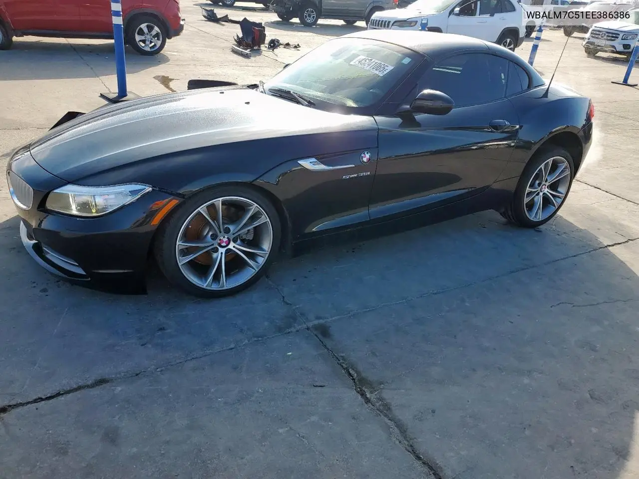 2014 BMW Z4 Sdrive35I VIN: WBALM7C51EE386386 Lot: 45241065