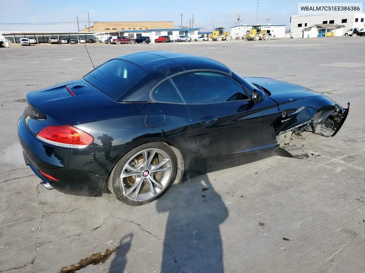 2014 BMW Z4 Sdrive35I VIN: WBALM7C51EE386386 Lot: 45241065