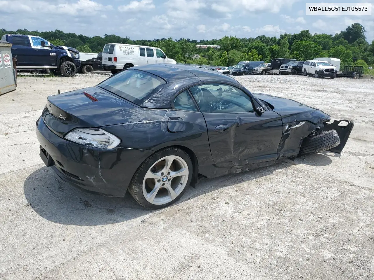 2014 BMW Z4 Sdrive28I VIN: WBALL5C51EJ105573 Lot: 61538425