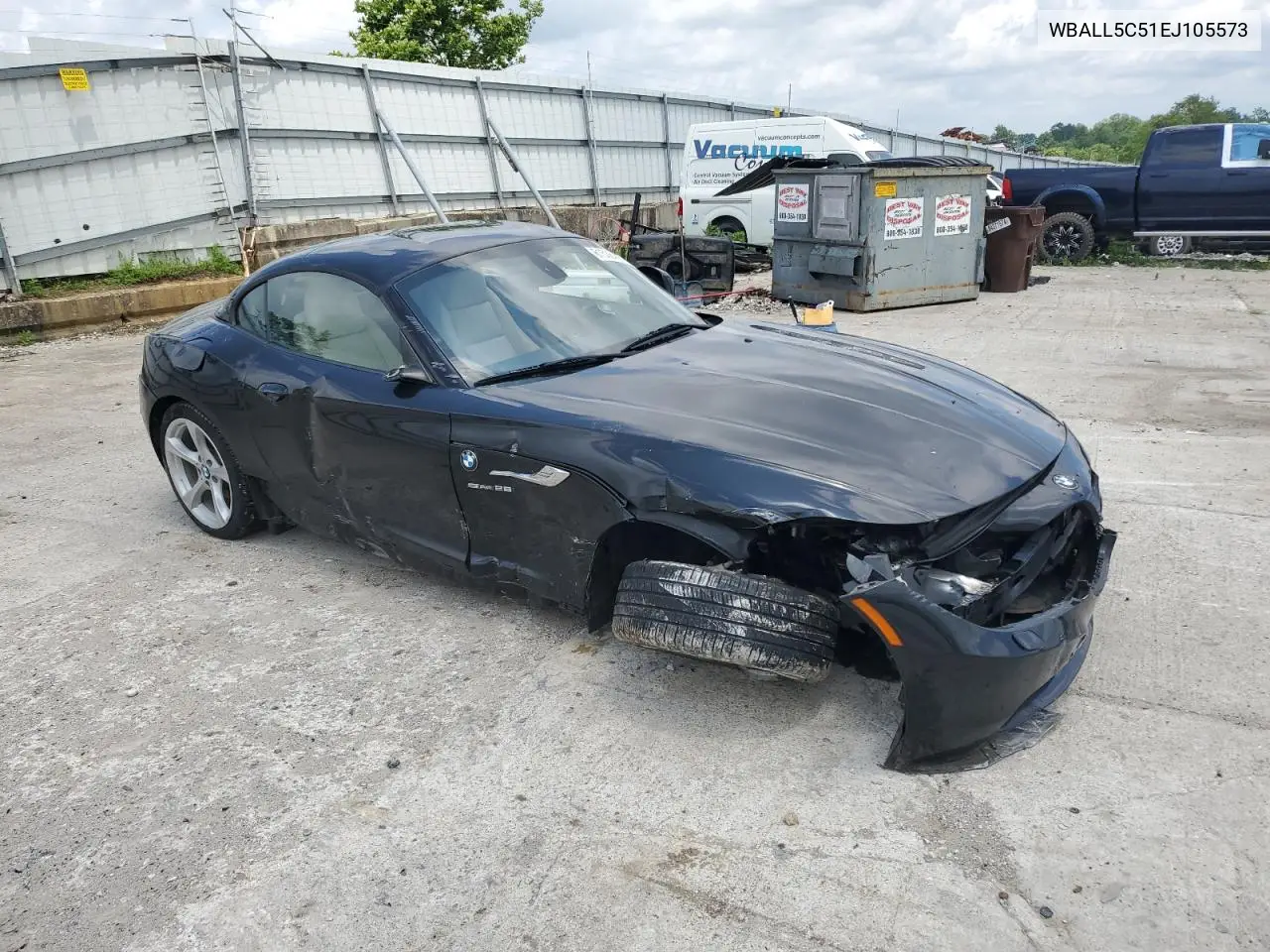 2014 BMW Z4 Sdrive28I VIN: WBALL5C51EJ105573 Lot: 61538425