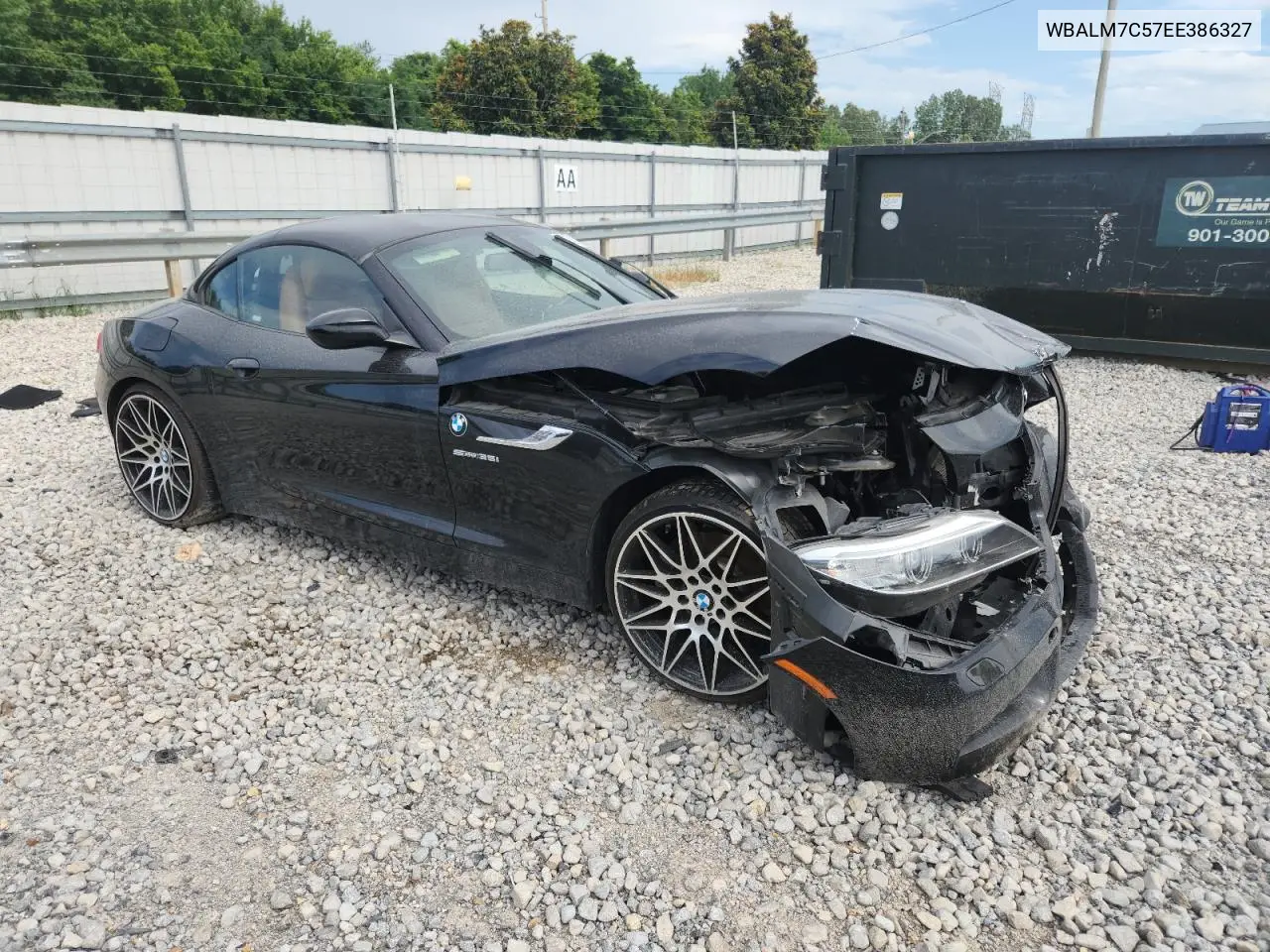 2014 BMW Z4 Sdrive35I VIN: WBALM7C57EE386327 Lot: 63266335