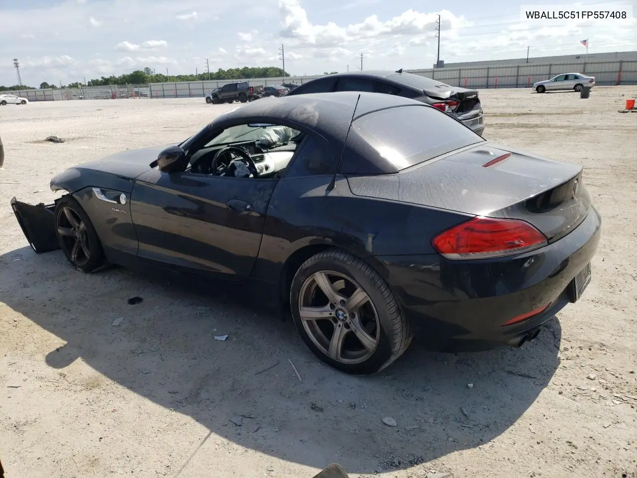 2015 BMW Z4 Sdrive28I VIN: WBALL5C51FP557408 Lot: 55568525