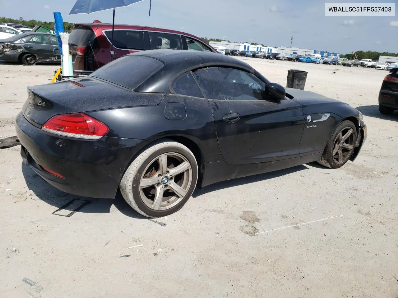 2015 BMW Z4 Sdrive28I VIN: WBALL5C51FP557408 Lot: 55568525