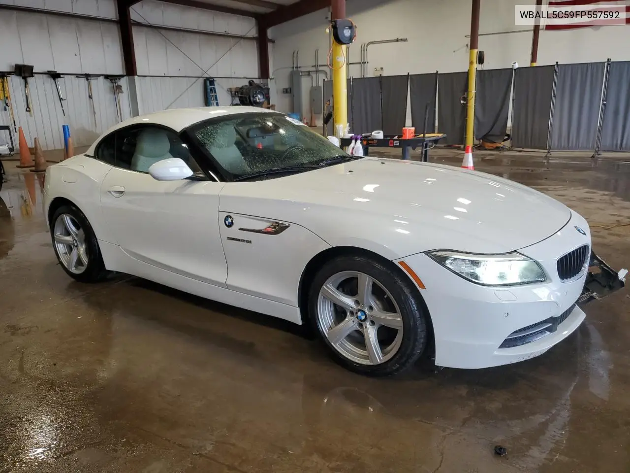 2015 BMW Z4 Sdrive28I VIN: WBALL5C59FP557592 Lot: 56666655