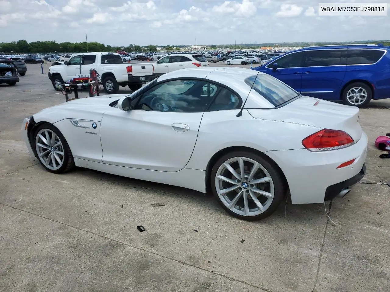 2015 BMW Z4 Sdrive35I VIN: WBALM7C53FJ798818 Lot: 62077565