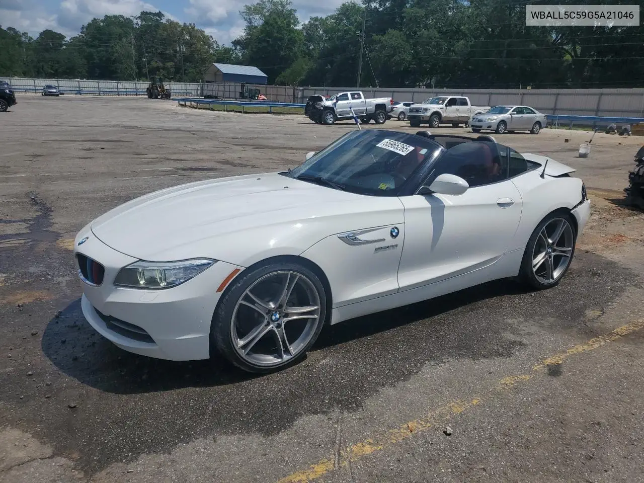 2016 BMW Z4 Sdrive28I VIN: WBALL5C59G5A21046 Lot: 55965265