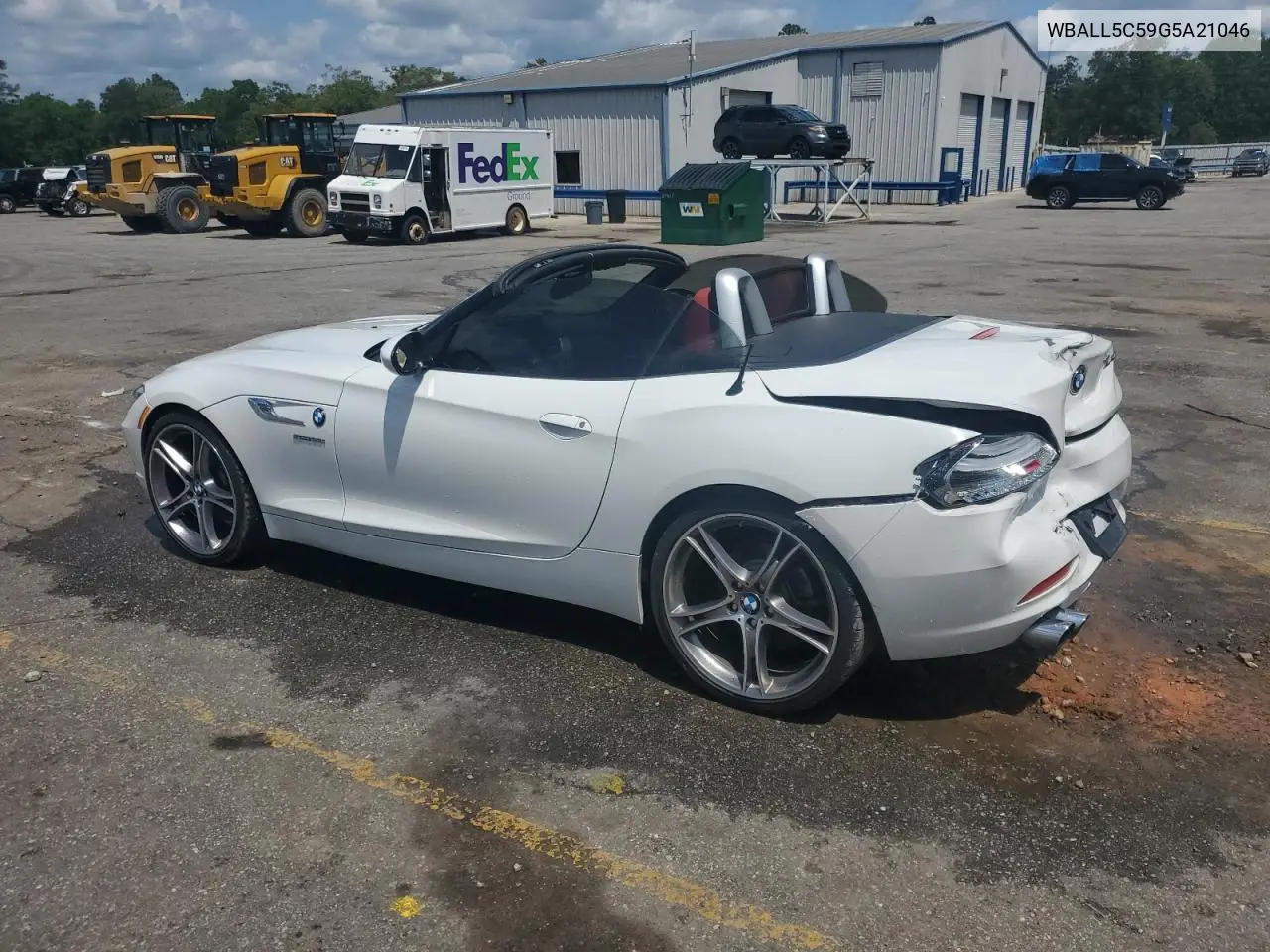 2016 BMW Z4 Sdrive28I VIN: WBALL5C59G5A21046 Lot: 55965265
