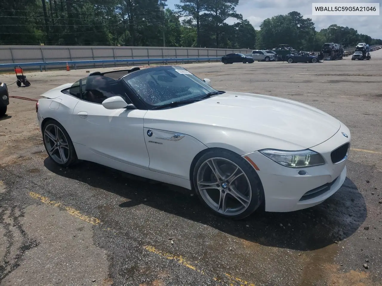 2016 BMW Z4 Sdrive28I VIN: WBALL5C59G5A21046 Lot: 55965265