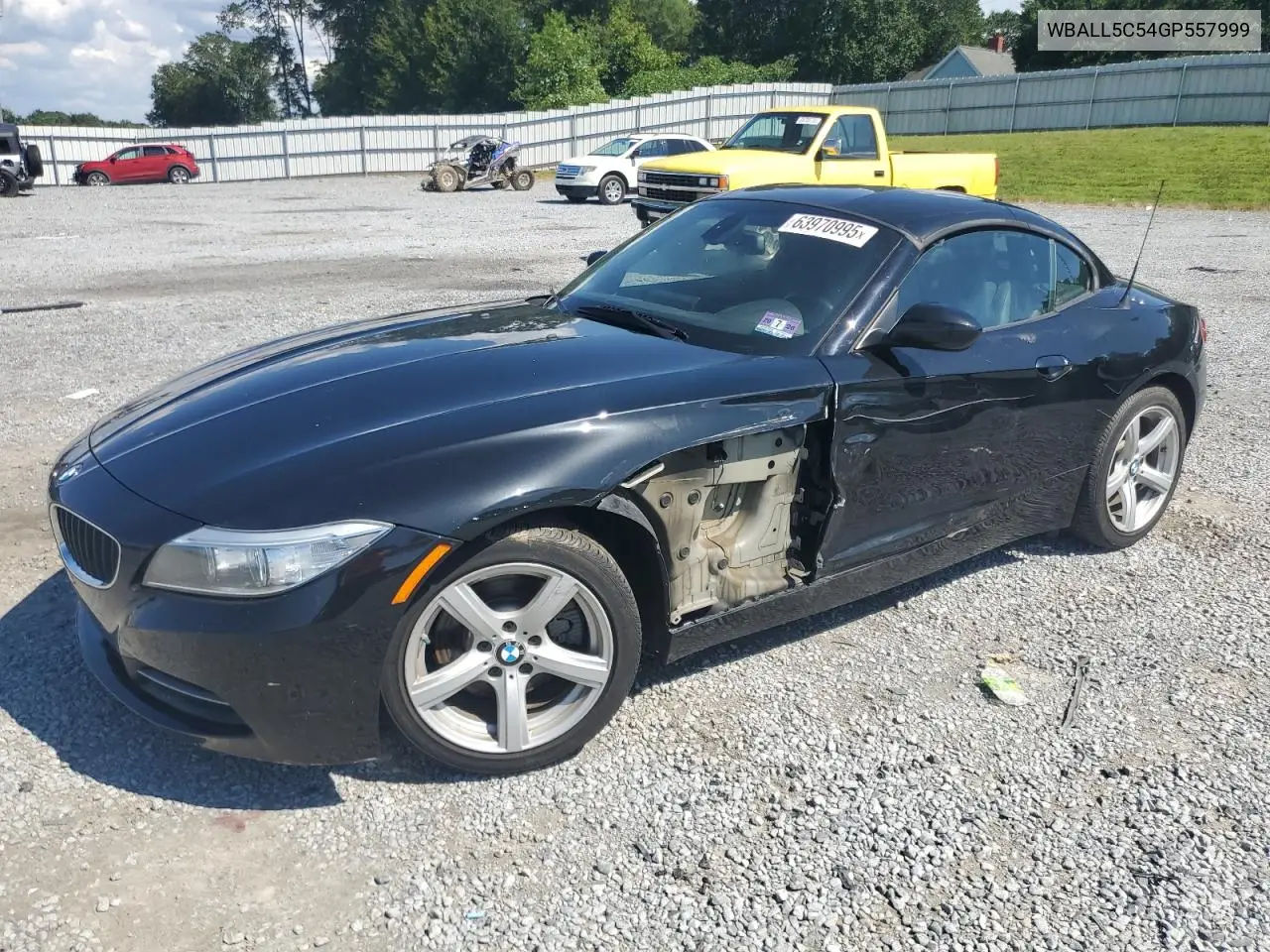 2016 BMW Z4 Sdrive28I VIN: WBALL5C54GP557999 Lot: 63970995