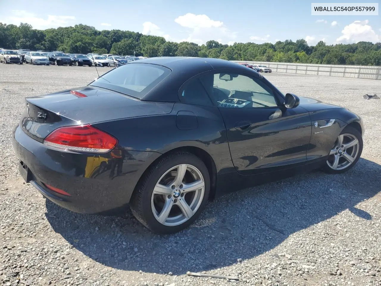 2016 BMW Z4 Sdrive28I VIN: WBALL5C54GP557999 Lot: 63970995