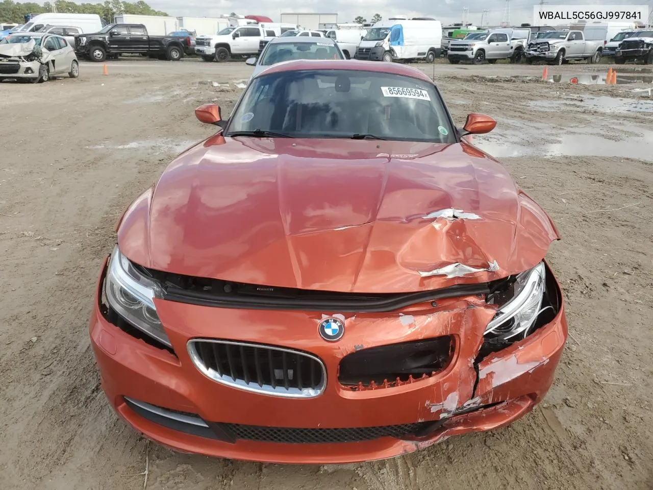 2016 BMW Z4 Sdrive28I VIN: WBALL5C56GJ997841 Lot: 85669594