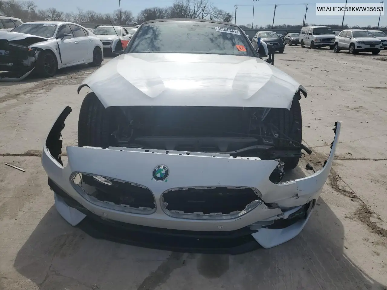 2019 BMW Z4 Sdrive30I VIN: WBAHF3C58KWW35653 Lot: 45536365