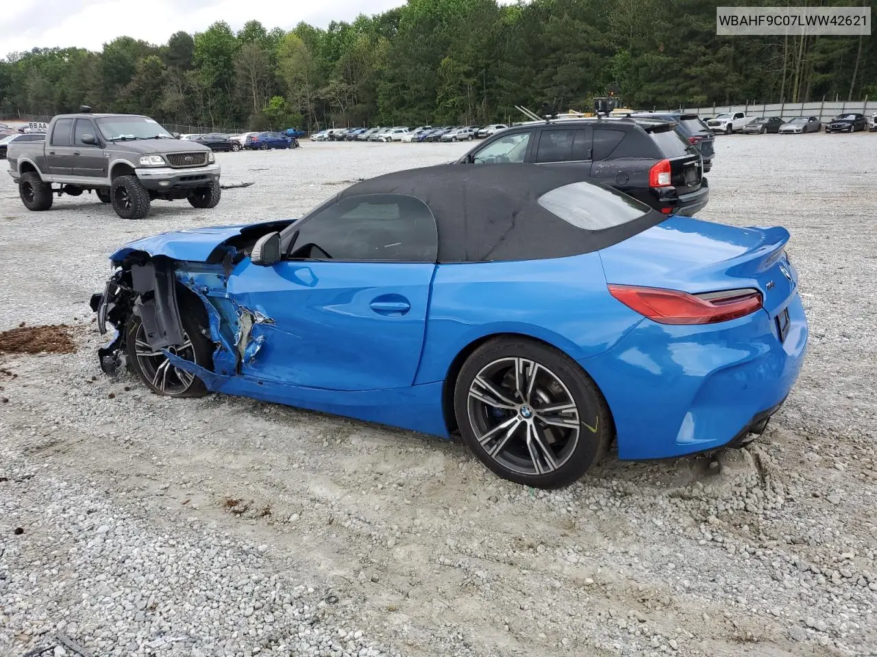 2020 BMW Z4 M40I VIN: WBAHF9C07LWW42621 Lot: 55942195